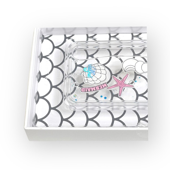 new Valfre  Clear Mermaid Phone Case with Ocean Charms  iPhone 6 7 8  Trendy - Picture 9 of 16